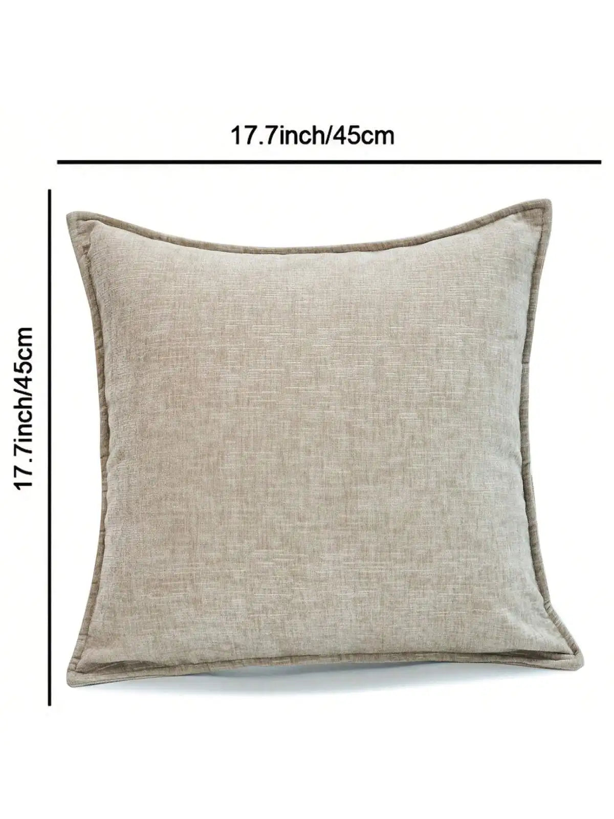 Cher Chenille Trimmed Cushion Cover