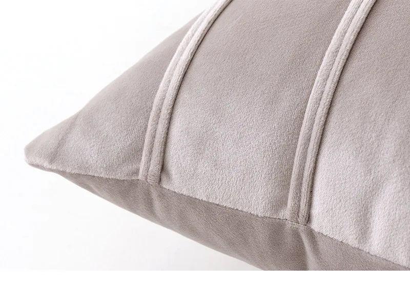 Savannah Striped Velvet Cushion Cover